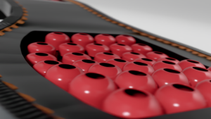 Fliteless man's shoe sole, designed to provide support and stability for a variety of activities.